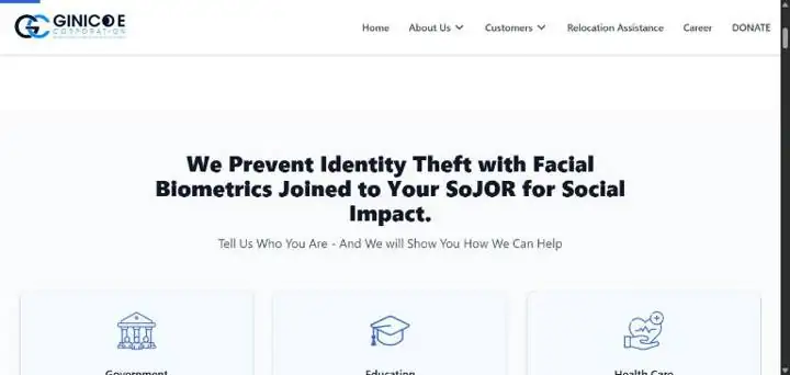 Ginicoe homepage